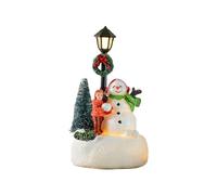 Lampadaire lumineux à LED - Décoration de Noël - Lampe de bureau à LED - Décoration pour jardin, cour, magasin, cour