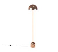Lampadaire Design Lampe sur Pied en Métal Cuivré E27 Max 60W Éclairage Parfait pour Chambre ou Salon Moderne et Industriel Beliani