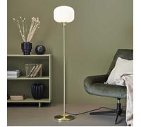 Lampadaire - Markslöjd - Sober - Verre et métal - Diamètre 25 cm - Hauteur 140 cm - Or