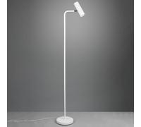 Lampadaire Marley, Blanc Mat Blanc