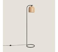 LEDKIA LIGHTING - Lampadaire Bambou Adola | Éclairage Intérieur Moderne | Ampoules E27 Non Incluses | Hauteur 158 cm | Design Naturel | Idéal Salon, Chambre, Bambou