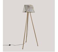Lampadaire Métal et Verre Mattina Doré