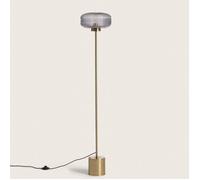 Lampadaire Métal et Verre Windsor Doré