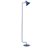 Lampadaire Moderne 154 cm en Métal Abat-Jour en Cône Bleu Ajustable Salon Rimava