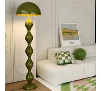 Lampadaire moderne en forme de champignon avec abat-jour en fer pour salon, chambre à coucher, bureau, interrupteur à pied