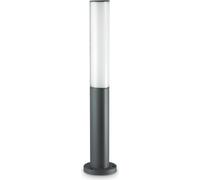 Lampadaire moderne Ether Aluminium-Plastique Anthracite Led 10W 3000K Warm Light