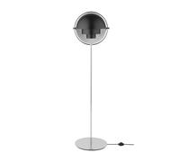 GUBI Lampe sur pied Multi-Lite Chrome-noir