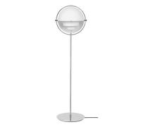 Lampadaire Multi-Lite structure chrome H 148cm/Ø 39cm/base Ø36cm