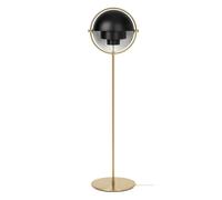 Lampadaire Multi-Lite structure laiton H 148cm/Ø 39cm/base Ø36cm