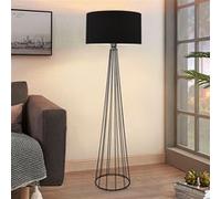 Lampadaire Neath hauteur 155 cm E27 anthracite / noir [lux.pro] Noir G