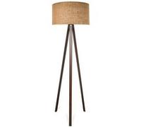 Lampadaire Newport hauteur 140 cm E27 effet bois marron