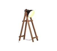 Bois de Manguier Massif Lampadaire Laiton E27 Lampe sur Pied Eclairage vidaXL