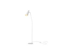 Lampadaire Norwich abat-jour réglable E27 hauteur 160 cm blanc [lux.pro]