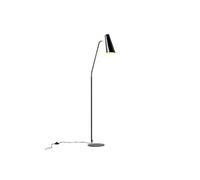 Lampadaire Norwich abat-jour réglable E27 hauteur 160 cm noir [lux.pro]