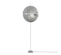 Lampadaire PostKrisi F 64 H xØ 190x60cm/base 25x25cm/nickel-plated rod