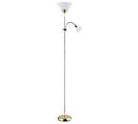 Lampadaire - RABALUX - Action - Or et blanc - Métal - Liseuse H180cm