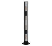 Lampadaire REDCLIFFE E27 4X40W en acier noir D120mm