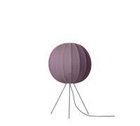 Lampadaire Rond Knit-Wit Ø60, Bordeaux Moyen