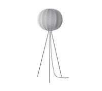 Lampadaire Rond Knit-Wit, , Haut Ø60 , Argent