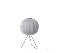 Lampadaire Rond Knit-Wit, Made By Hand, Ø60, Argent Moyen