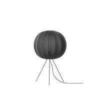 Lampadaire Rond Knit-Wit, Made By Hand, Ø60, Noir Moyen