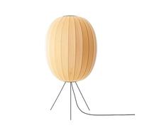 Lampadaire Rond Knit-Wit, Made By Hand, Ø65, Jaune Moyen