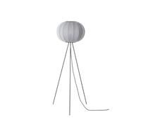 Made By Hand Lampe sur pied Knit-Wit 45 Round High Silver