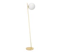 Lampadaire RONDO 4 E27 1X40W en acier laiton brossé 355x250x1745mm
