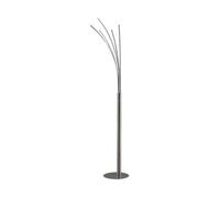 Lindby Design Lampadaire/Lampe de sol/Lampe sur Pied/Luminaire/Lumiere/Éclairage design en aluminium avec LED - Boba/Acier/Plastique Acier,Blanc Oblongue/intérieur/Salon