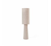 Lampadaire salon - Lindby - lampe sur pied - Tissu textile - beige