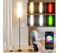 Lampadaire Salon - OTBACT - 175cm - RGBWW LED - Compatible Alexa/Google Home - Télécommande