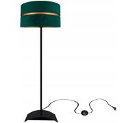 Lampadaire Salon Vert foncé-Or Lampadaire Design Moderne E27 de la série N340 (N340-P-GG)