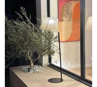 Lampadaire sans fil marron octavio