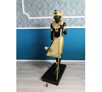 Lampadaire Sculpture Figure Lampes Égypte Statue Figures Sculptures Nouveau