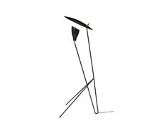 Lampadaire Silhouette Nordique Noir Noir