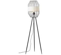 Lampadaire Slope à trois pieds - BRILLIANT - Noir - Éclairage intérieur - Interrupteur au pied - Style classique