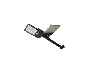 Lampadaire solaire 50W 6500K 4000lm hybride 23579