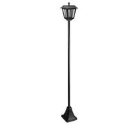 Lampadaire solaire de jardin lanterne 365 100 lumens 170 cm