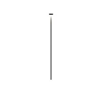 Lampadaire solaire en aluminium PIN MAXI H66cm