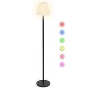 IDMarket - Lampadaire solaire extérieur avec LED multicolore
