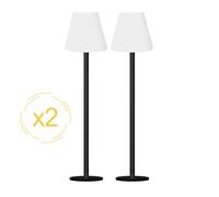 Lampadaire solaire - EZILIGHT - Solar Lamp XL Pack de 2 - 300 lm - Batterie 1800 mAh - IP44