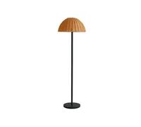 Lumisky - Lampadaire solaire FAROE TALL SOLAR H160 cm - Poly rotin, LED blanc chaud, télécommande