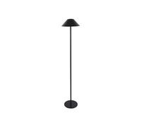 Lampadaire solaire NERIO TALL en acier noir H150cm