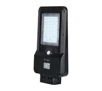Lampadaire solaire V-TAC - IP65 Waterproof - Noir - 15W - 1600 Lumens - 6000K