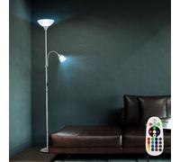 Lampadaire Stehleuchte RGB LED Avec Bras Flexible Et Lampe De Lecture Dimmable