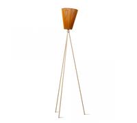 Lampadaire structure beige Oslo Wood H x Ø 165x55cm/ with dimmer