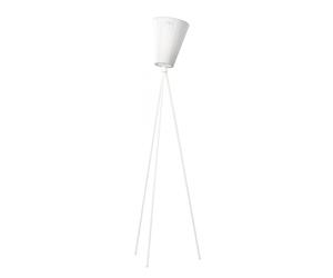 Lampadaire structure blanc Oslo Wood H x Ø 165x55cm/ with dimmer