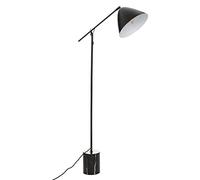 Lampadaire "Subli" - marbre et métal - noir - H145 cm - Atmosphera créateur d'intérieur