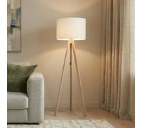 Lampadaire sur pied Grand TK Lighting, bois clair, Salon / Salle à manger, Bois, Moderne, Lampadaire Bois