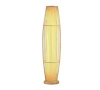 Lampadaire sur Pied Lampadaire en Bambou Fait À La Main avec Base en Bois Lampe sur Pied Colonne Moderne Lampadaire for Coin Salon Chambre Bureau Lampes Moderne